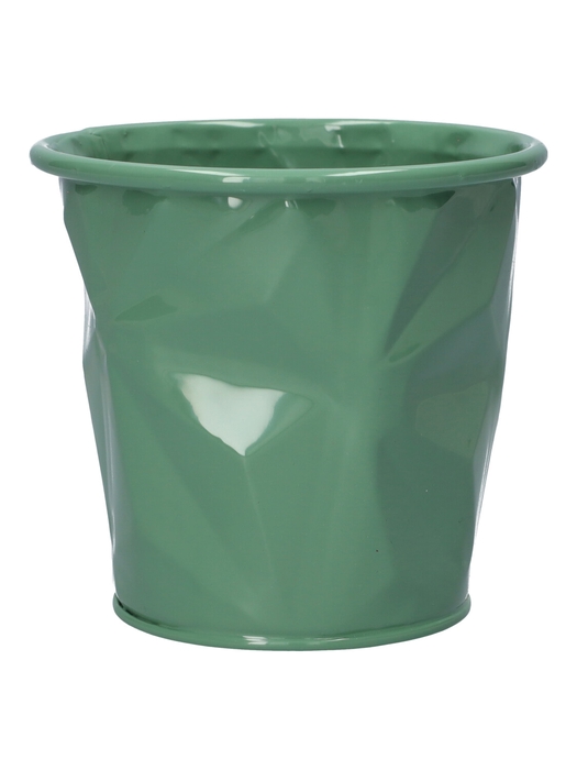 <h4>DF04-666773225 - Pot Zinna d10.7xh9.8 jade green</h4>