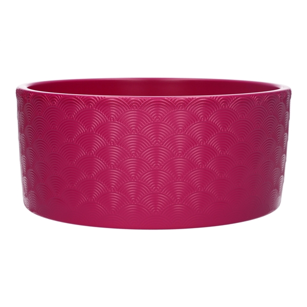 <h4>Planter Napoli d22.5xh10.1 fuchsia</h4>