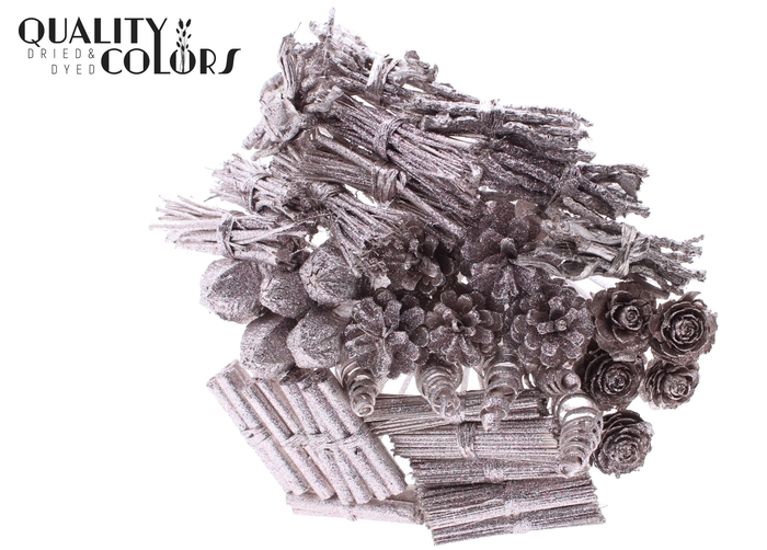 Bouquet Mix 40 stems Champagne + Glitter