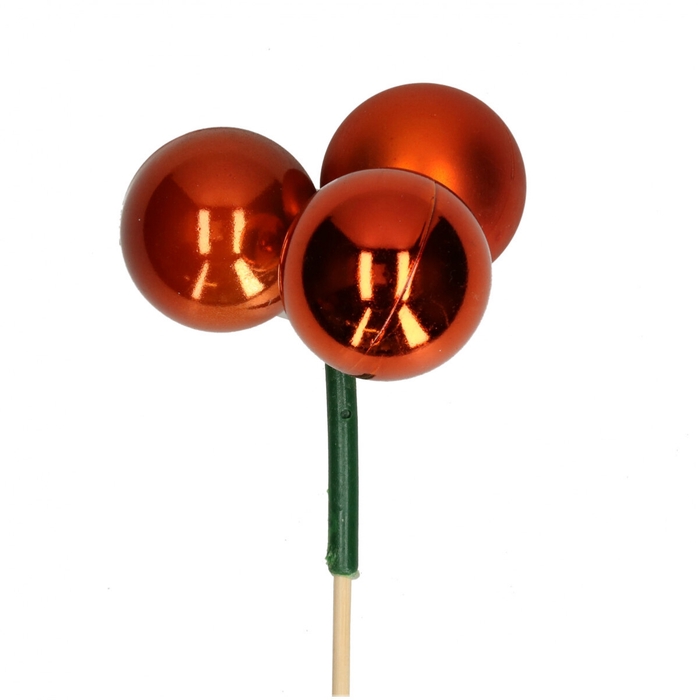 Christmas sticks 50cm Christm.baub.trio 4cm mix