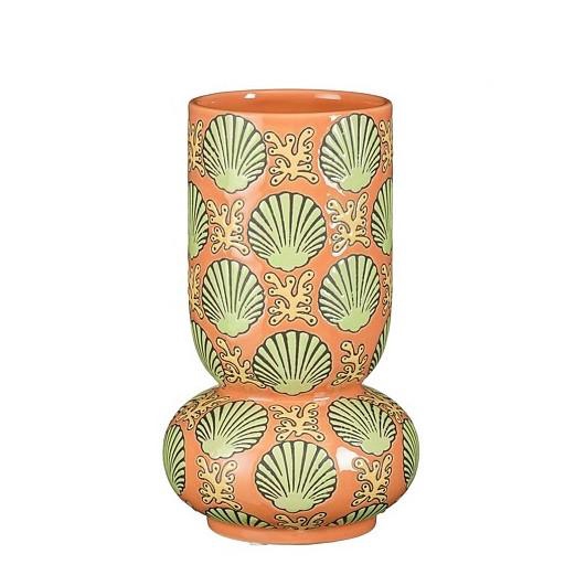 <h4>Maritiem Keramiek vaas Elea d15*25cm</h4>