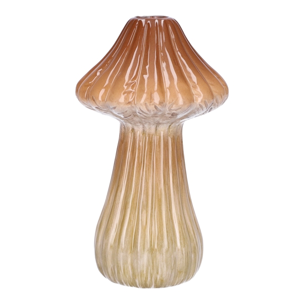 <h4>Vase Amanita1 lines d1.7\\9xh15.5 brown</h4>