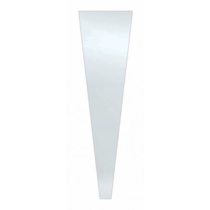 MANGA CONE LISO 48CMX13XN2,5CM 100PC INCOLOR