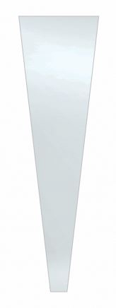 <h4>MANGA CONE LISO 48CMX13XN2,5CM 100PC INCOLOR</h4>