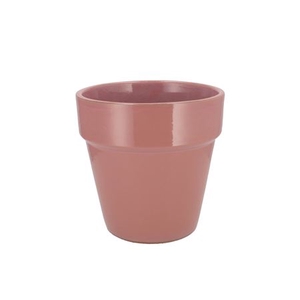 Ebbi Moss Pink Pot Glaze 17x17cm