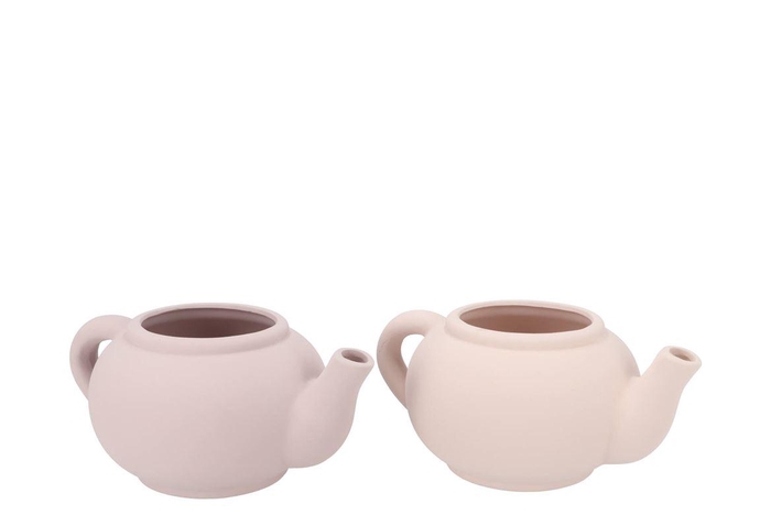 Chai Natural Tea Pot Ass 27x19x12cm