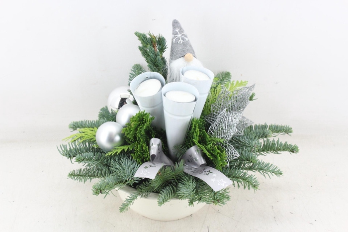 <h4>arr5 Kerst PL - Zink bolschaaltje wit 3wax</h4>