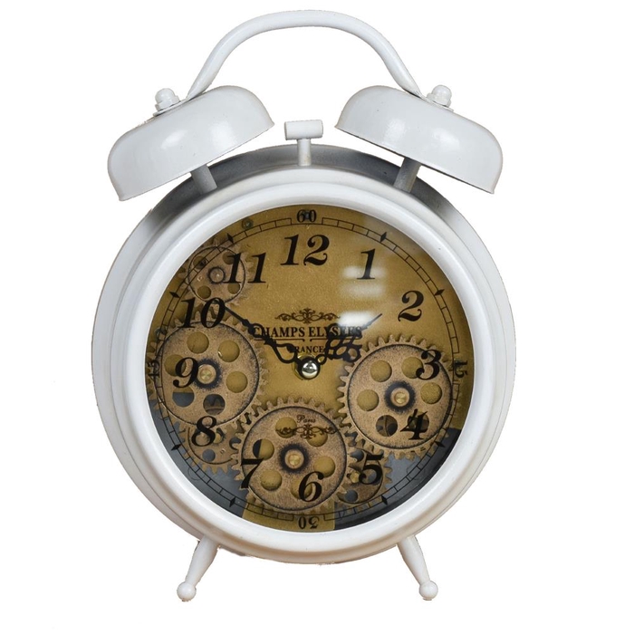 <h4>Clock Alarm Ø19cm White 06648</h4>