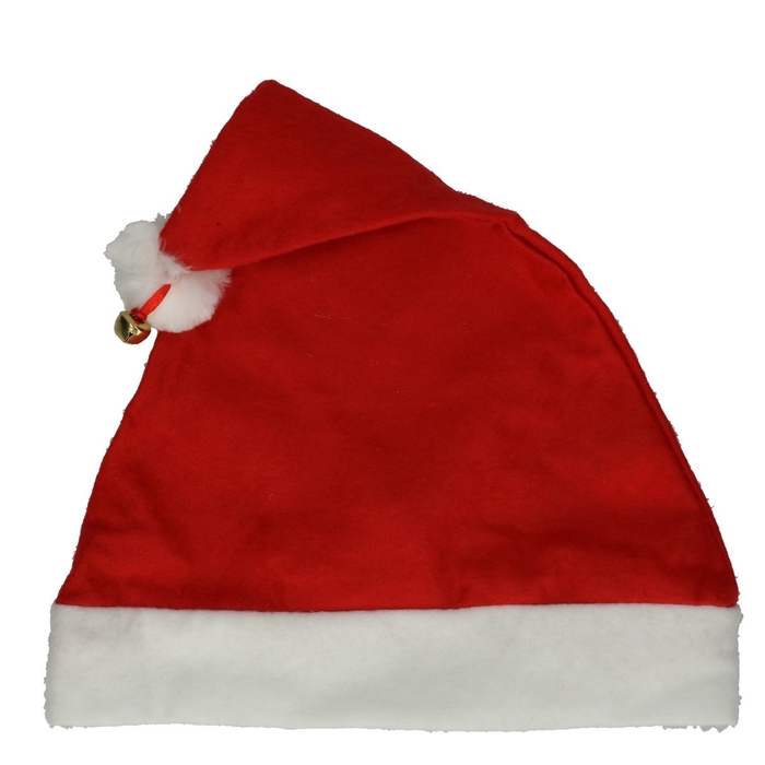 Christmas Deco santa hat with bell