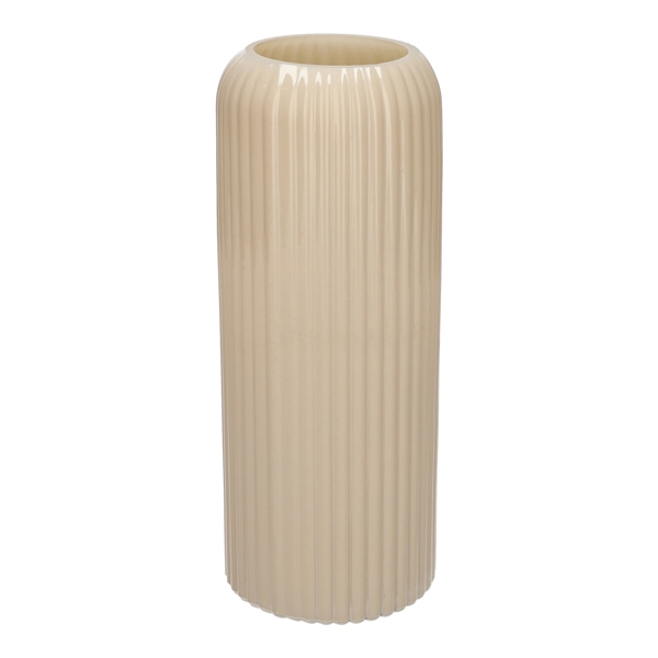 <h4>Vase Nora d7.2\\10xh25 sand milky</h4>