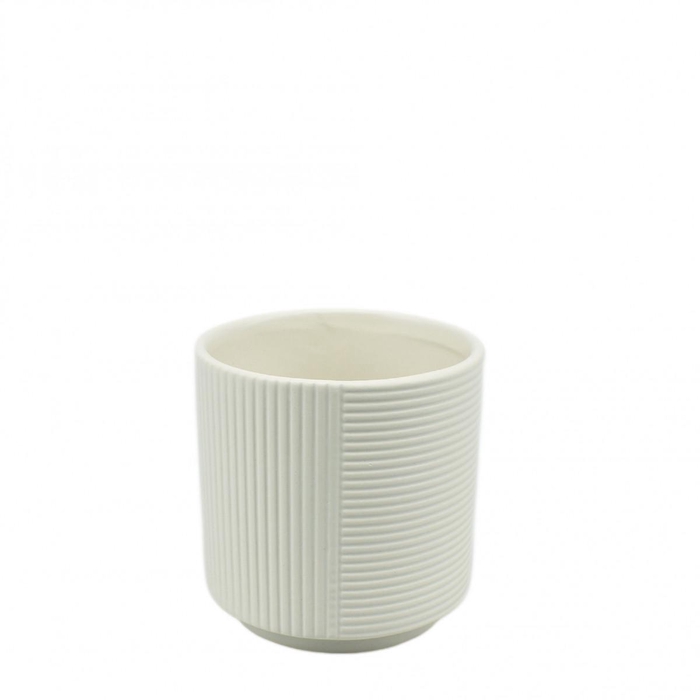 <h4>Ceramics Groove pot d10*10.5cm</h4>