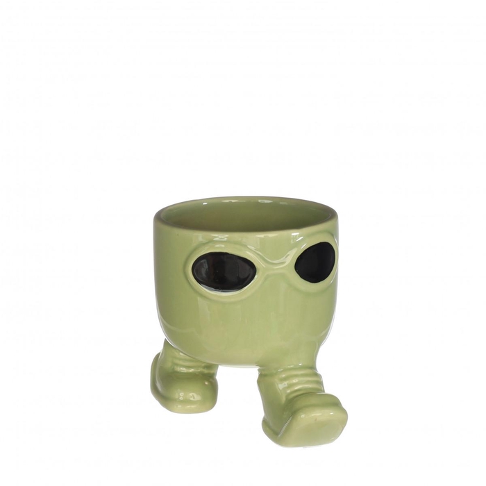 Ceramics Sunshine walk pot 7*10*8cm