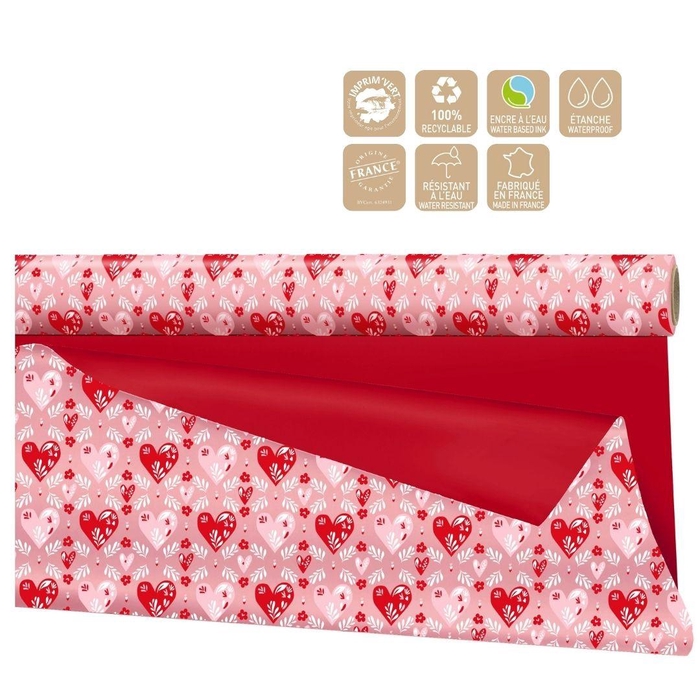 <h4>Moederdag Folie Rol 80cm  25m Amara</h4>