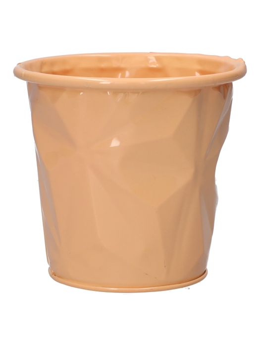 <h4>DF04-666773325 - Pot Zinna d10.7xh9.8 peach</h4>