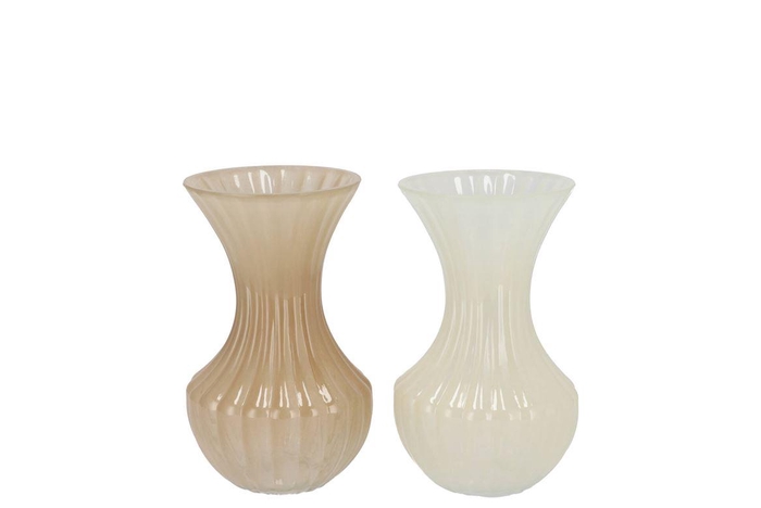 <h4>Taylor Sand Vase Cone Neck Ass 7x11cm</h4>