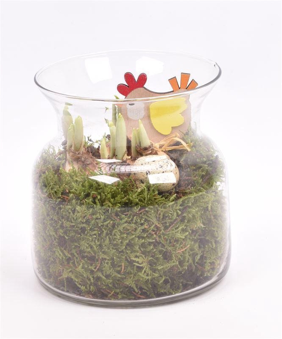 <h4>Glas cilinder met hals 15cm</h4>