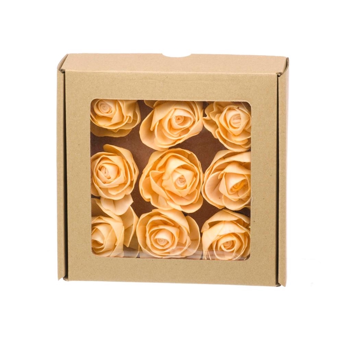 <h4>Sola Rose 'bud Rose' 6cm 9pc Coral Misty</h4>