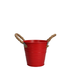 Zinc Julia pot d13*12cm