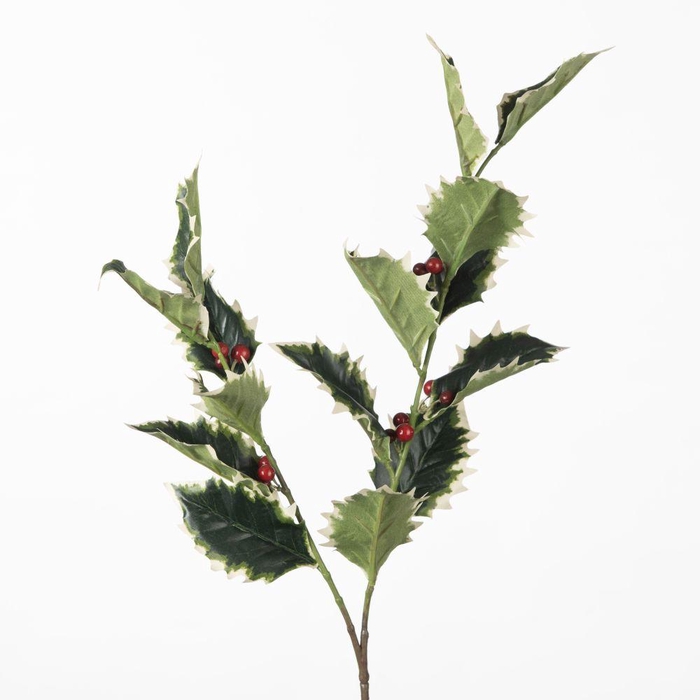 <h4>AF Holly Spray L74 Green/Red</h4>