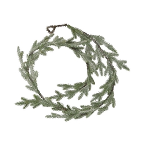 Christmas Deco garland Pinus iced 180cm