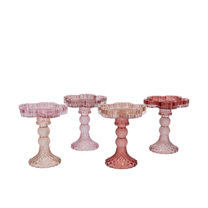 Bicolore Old Pink T-light Bloom Milky Ass 12x15cm