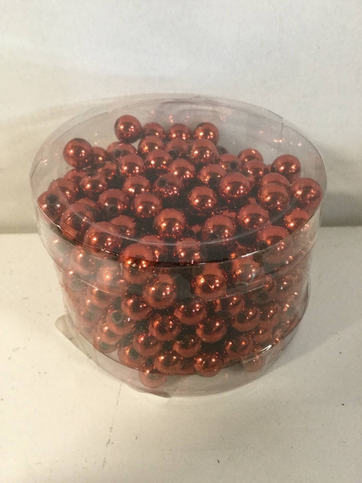 PARELS KOPERROOD 75GR 7MM