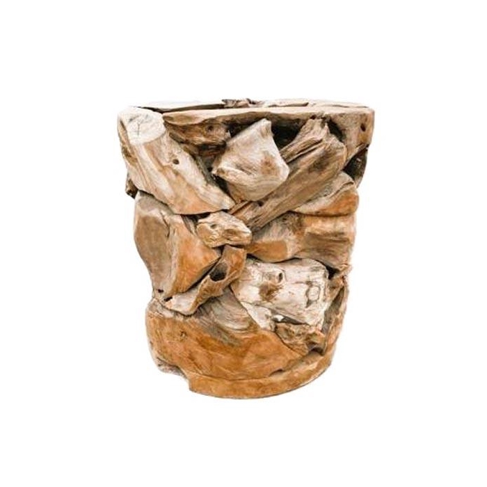 <h4>Pilar Teak H40D34</h4>