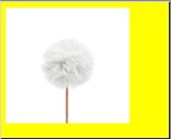 <h4>Stick Ball Fluffy Ø6 White</h4>