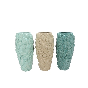 Vive Mint Mix Vase Shells Ass 18x18x31cm