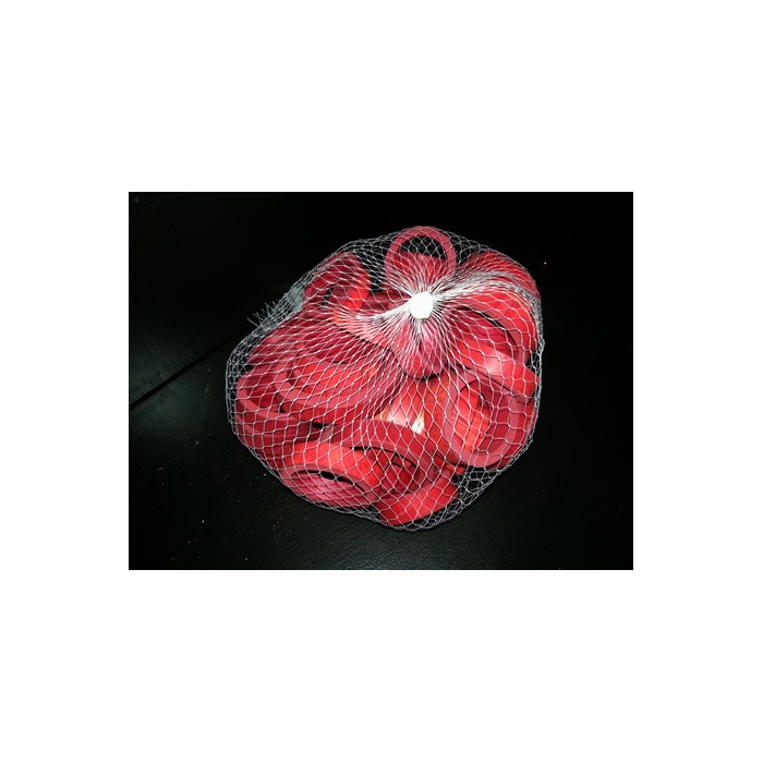 <h4>BAMBOO RINGS 4-5CM 1CM RED</h4>