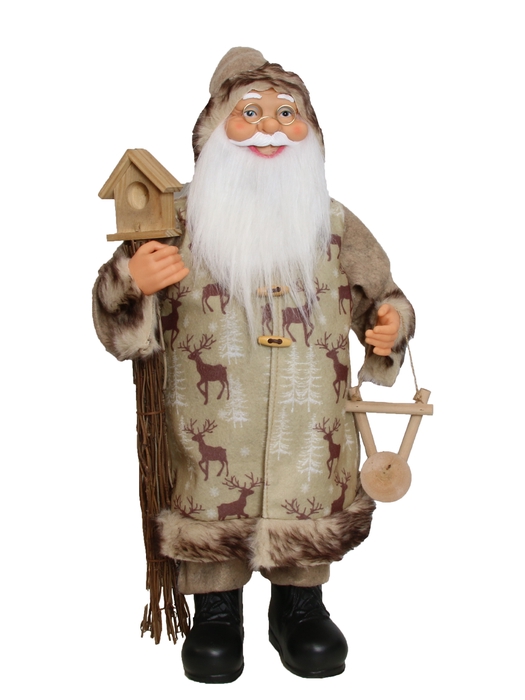 <h4>DF11-663851000 - Santa standing 60cm l.green/beige</h4>