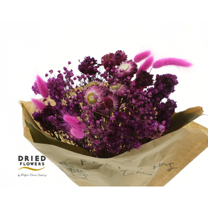 Dried Bouquet Cerise x10