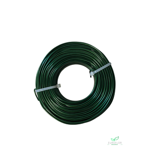 ALUMINIUM WIRE 2MM OLIJFGROEN 60M 500GR