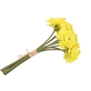 Silk Poppy Bouquet Yellow 9x 33cm