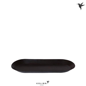 Kolibri Home plate oval black