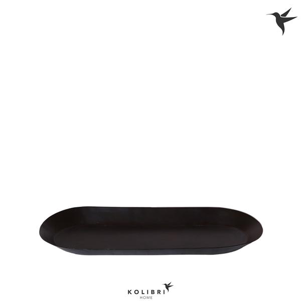<h4>Kolibri Home plate oval black</h4>