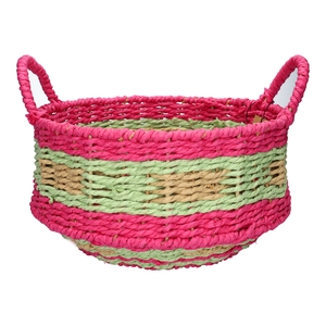DF07-740240100 - Basket Zolito d28/32xh15.7 fuchsia/ hemlock