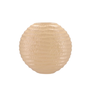 Lima Beige Vase Oval 41x14x39cm