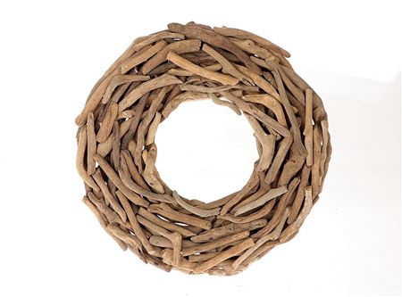 Wreath Driftwood H7D50