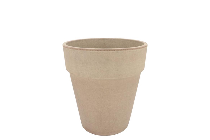Terracotta Choco Clematis Pot D15xh17cm