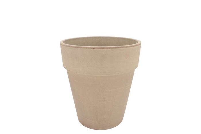 Terracotta Choco Clematis Pot D15xh17cm