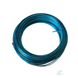 ALUMINIUM WIRE PLAT TURQUOISE 12M