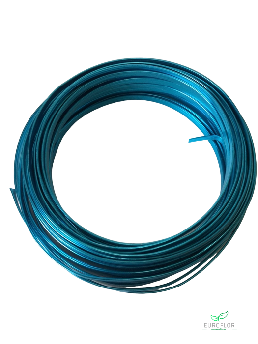 ALUMINIUM WIRE PLAT TURQUOISE 12M