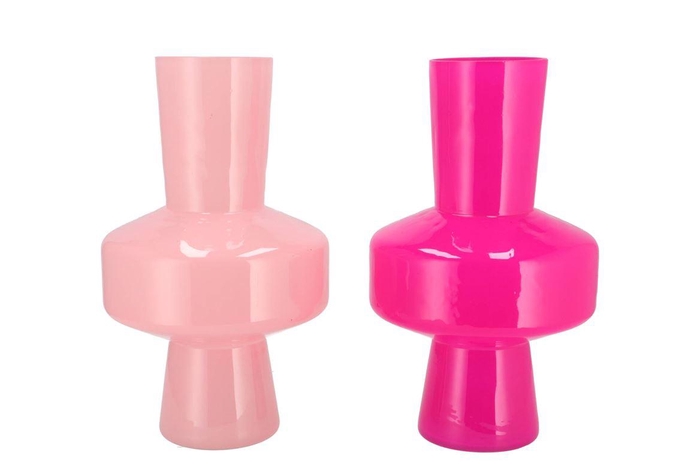 Beau Dutch Pink Vase Tall Ass 18x18x31cm