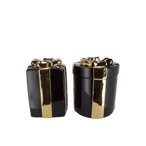 Joy Wild Black Vase Present 16x20cm