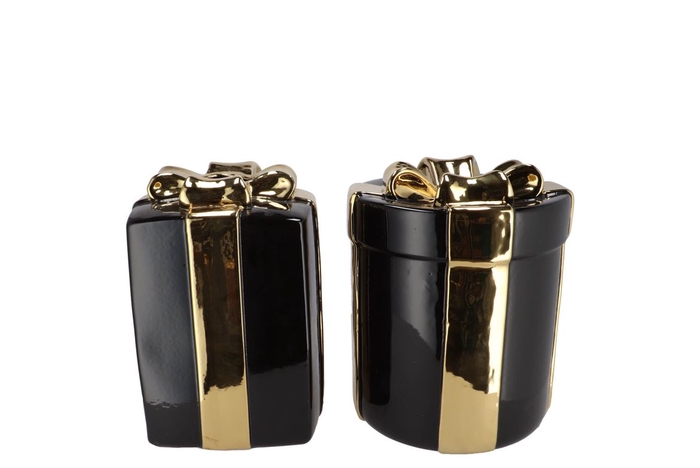<h4>Joy Wild Black Vase Present 16x20cm</h4>