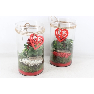 arr2 MB - Glas cilin. L 344/5 - rood/wit