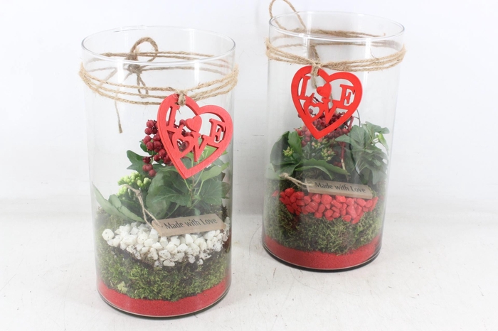 <h4>arr2 MB - Glas cilin. L 344/5 - rood/wit</h4>