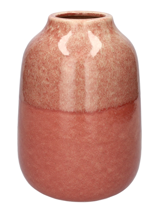 <h4>DF03-741357100 - Vase Norell d9/19xh26 old pink</h4>