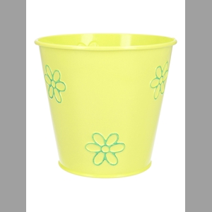 DF04-665730347 - Pot Daisy d13xh12 yellow/green